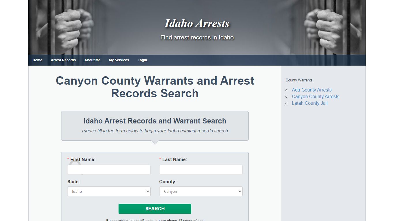 Canyon County Warrants and Arrest Records Search - Idaho Arrests